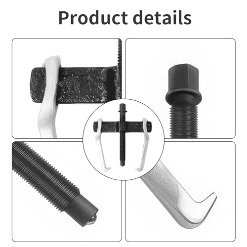 Beam 2 Jaw Puller 4" Bearing Gear Pullers, 115mm Hex Head Screw - size: 2Jaw 4In 110×115MM