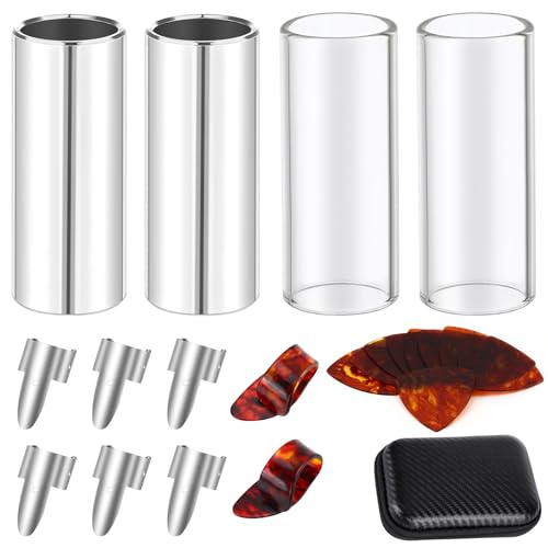 AUGSHY Guitar Slide,Guitar Accessories Kit Set - color: Multicolor 3