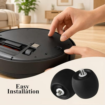 2Pcs Robot Vacuum Replacement Front Wheel Part Accessories