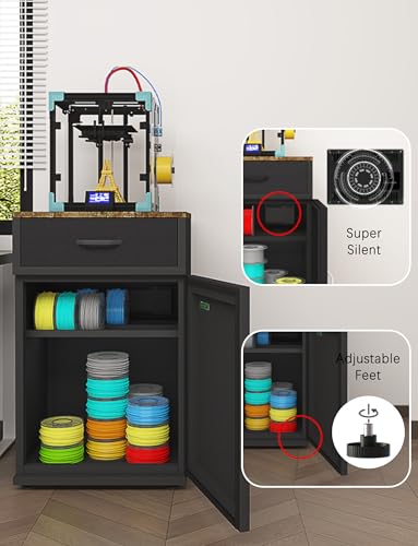 Filament Storage Moisture-Proof,25% RH Control 40 Rolls - color: BLACK