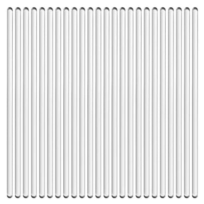 Glass Stirring Rod 12 Inch Length Stir Stick with Both Ends Round 24 pcs/pk