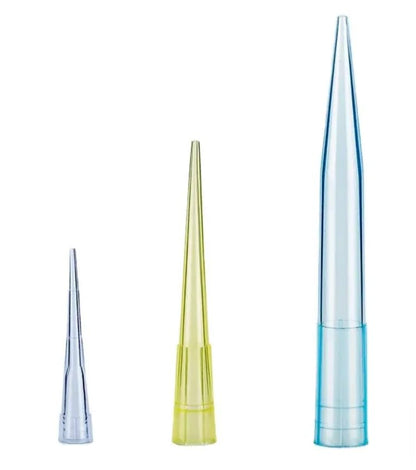 Laboratory Universal Pipette Tips Set with Racks: 10 μl, 200 μl and 1000 μl