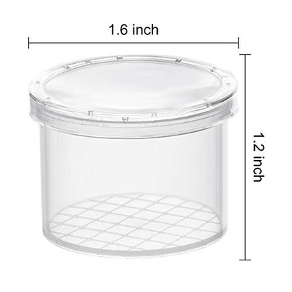 Coopay 120 Pieces Bug Jars Critter Insect Cage Magnifying Insect Box Bug Magnifier Container Catcher Cage, Science Nature Exploration Tools - style: 120 Pack