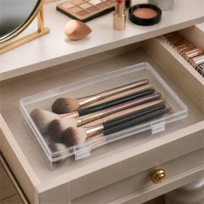 Guyuyii Small Clear Containers with Lids, 24 Pack Mixed-Size Boxes