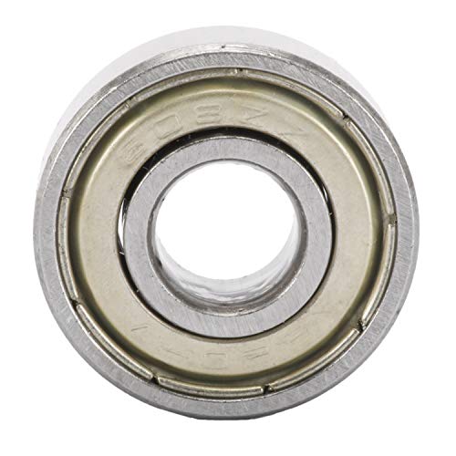 DasMarine 100 PCS 608 ZZ Skateboard Bearings,Double Shielded Miniature Deep Groove Ball Bearings for Skating/Skateboarding(8mm x 22mm x 7mm)