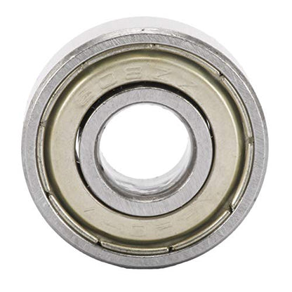 DasMarine 100 PCS 608 ZZ Skateboard Bearings,Double Shielded Miniature Deep Groove Ball Bearings for Skating/Skateboarding(8mm x 22mm x 7mm)