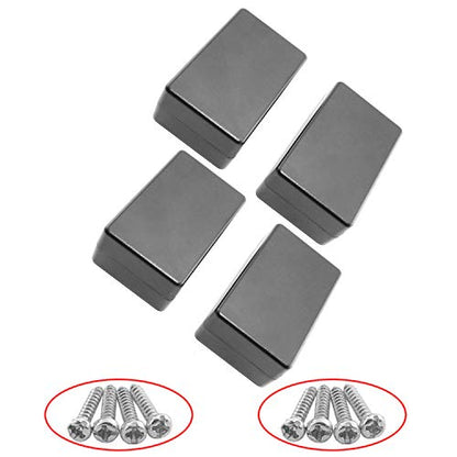 DGZZI Electrical Junction Box 4PCS Electric Plastic Black Waterproof Project Junction Case 3.15x1.97x1.38 inches(80x50x35mm) - size: 3.15" x 1.97" x 1.38"