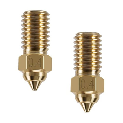 10 PCS 0.4MM Neptune 4/Neptune 4 Pro Brass Nozzle Kit - size: 10 PCS