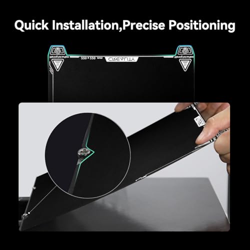 Creality Epoxy Resin Build Plate 235x235mm, Double-Sided Textured Spring Steel Bed Plate, Wear Resistance Platform for Ender-3V3/3V3 SE/3V3 KE/Ender-3 S1/3S1 Pro/K1 - style: K1 Epoxy Resin
