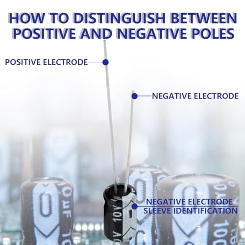 50 Pcs Electrolytic Capacitor 100uF 10V Aluminum Radial Electrolytic Capacitors - style: 10V 100uF