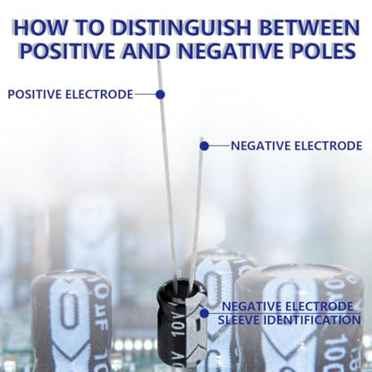 50 Pcs Electrolytic Capacitor 100uF 10V Aluminum Radial Electrolytic Capacitors - style: 10V 100uF
