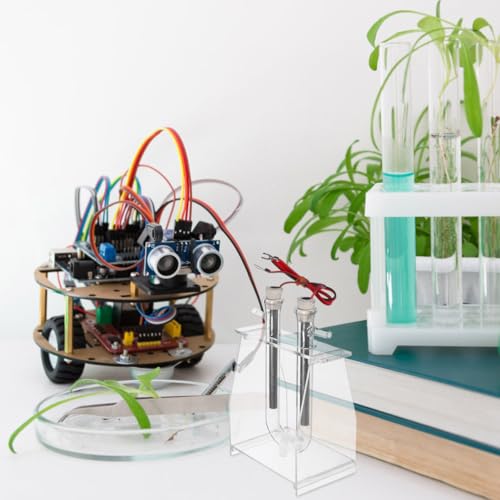 PRETYZOOM Electrolysis Kit Water Electrolysis Demonstration Scientific Apparatus Teaching Aid for Students and Teachers Educational Lab Experiment Equipment 6.49X4.52X2.75In