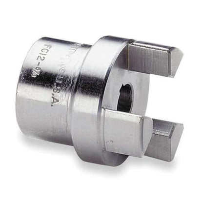 Boston Gear FC155/8 Shaft Coupling Half, FC15 Coupling Size, 0.625 inches Bore, 1-1/32 Thru Bore Length, 1.250 inches Hub Diameter, 6 Max HP at 1750 RPM, 250 Max Torque (LB-in), Steel