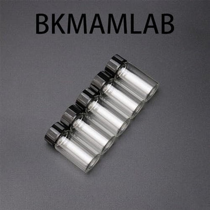 20ml Clear Small Glass Vials 30pcs with Screw Caps(30pcs) - color: Clear, size: 20ml 30pcs