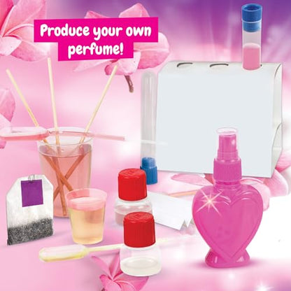 Science4you Perfume Making Kit for Girls and Boys - Make Your Own Perfumes for Kids, Scientific Kit + Creative Experiments and Activities, Stem Toys and Games, Gifts for 8+ Year olds Kids