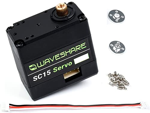17KG SC15 Large Torque Programmable Serial Bus Servo Motor, Servo or Motor Dual Modes for Robotic Arms, Hexapod Robots, Humanoid Robots, Wheeled Robots, etc. - color: 17kg SC15 Bus Servo