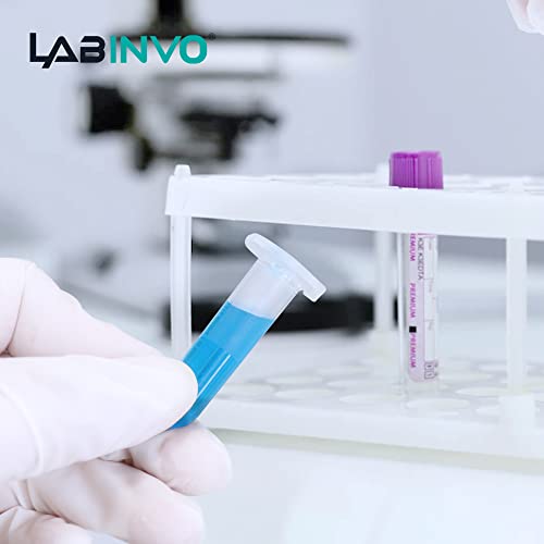 2ml Sterile Microcentrifuge Tubes with Safe-Lock Cap, Pack of 500, Max.RCF15000×G Round Bottom Centrifuge Tubes, PP Material, Molded Graduation 10.3x40.5mm, IN-MT20A - style: 2mL, 500PCS,Sterile