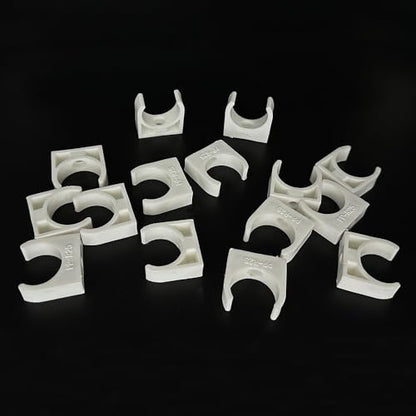 15PCS Toy Motor Plastic Base Mounting Bracket Holder Motor Mounting Fixing Seat for DIY Toy Car Motor Parts (25mm Diameter) - style: 25mm Diameter