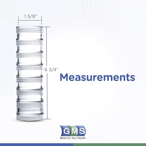 GMS Group Medical Supply, LLC 7 Day Medicine Pill Organizer - Stackable Pill Box - Fits Small Tablets & Vitamin Supplements - Keep Your Daily & Weekly Medicine Organized in One Place - Small - Clear - size: Small (Pack of 1)
