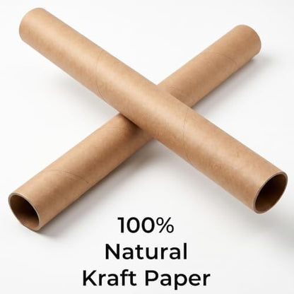 60 Pcs Cardboard Tubes for Crafts, 3 Size(1.4 x 11.8 In, 1.6 x 11.8 In, 1.7x 11.8 In), Empty Toilet Paper Rolls, Premium Kraft Paper Strong And Pressure-Resistant, Craft Tubes for Classroom DIY