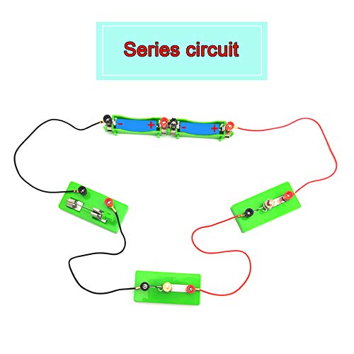 EUDAX Physics Science Lab Learning Circuit kit,Electricity Experiment Set,Building Circuits for Student Junior Senior High School Students (Basic kit)