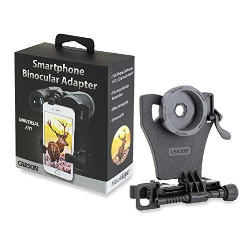 Carson HookUpz Universal Smartphone Digiscoping Adapter for Most Full Sized Binoculars (IB-700) XX-Large - style: HookUpz