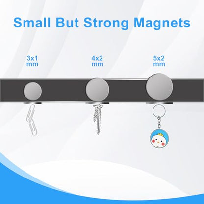 Fridge Magnets, 3 Different Sizes Small Round Magnetic 600 Pack - size: Mix-3 Sizes