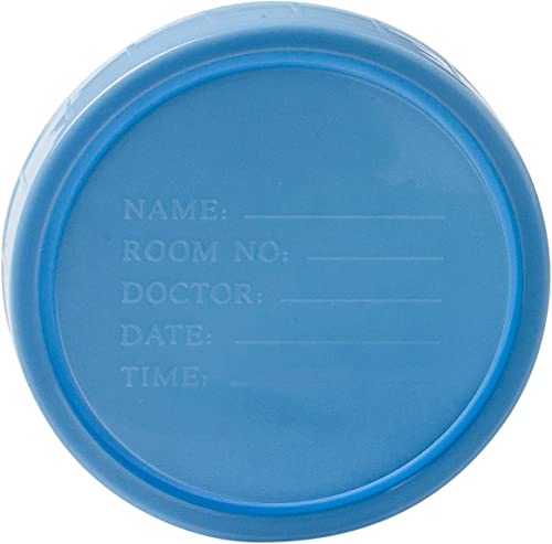 Vakly 4 oz Specimen Cups with Screw-On Lids Clear Non-Sterile 10 Pack
