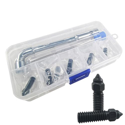 K1 Nozzles Hardened Steel 3D Printer Extruders Nozzles - size: K1 Hardened Steel, style: Kit: Various Nozzles