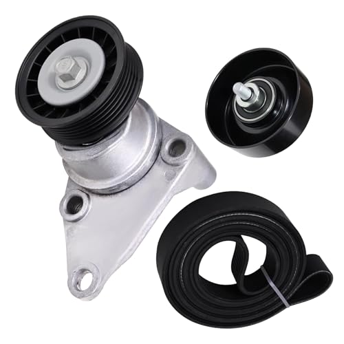 Serpentine Belt Drive Tensioner Pulley Component Kit 90K-38158C