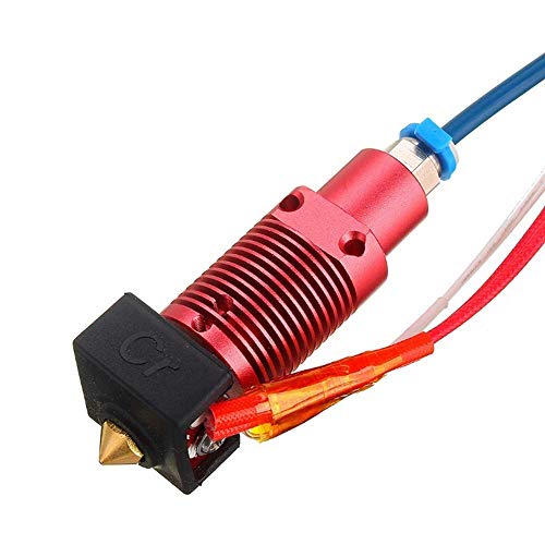 HICTOP CR-10S pro hotend CR-10s pro V2 hotend with Aluminum Heating Block 0.4mm Nozzle MK8 Black Silicone Sleeve fits 1.75 mm Filament - style: For CR-10 max/Cr-10s pro/Cr-10s pro V2