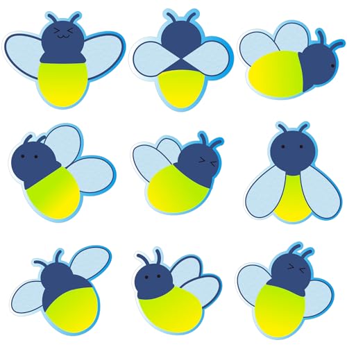 Kolldenn 72 Pcs Firefly Cutouts for Bulletin Board Firefly Sticker Paper - style: Firefly