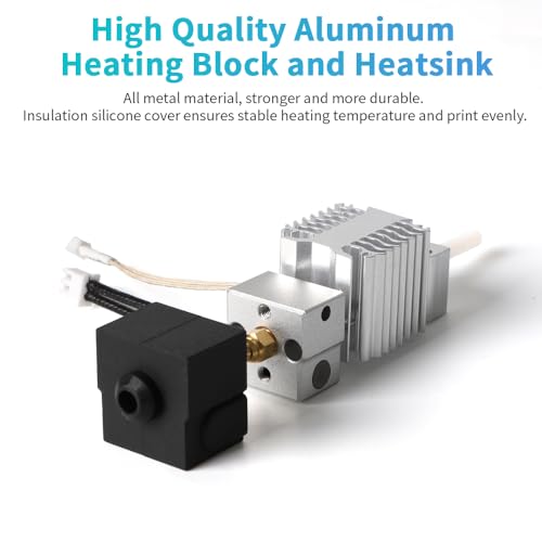 Creality Official Ender 3 V3 SE Hotend Kit, Upgrades Ceramic Heating Block Kit, 3D Printer Nozzle, High Flow Extruder Heater Block, All Metal Accessories for Creality Ender 3 V3 SE 3D Printers - style: Ender 3 V3 SE