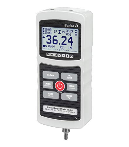 Mark-10 M5-012 Series M5 Digital Force Gauge, 0.12lbF Capacity - size: 0.12lbF