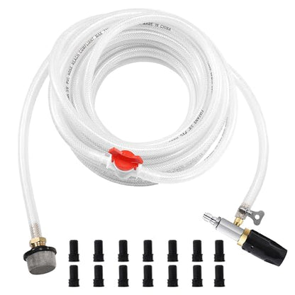 FIXFANS Pressure Washer Long Range Nozzle 5-6.5 GPM with 45 FT Braid Hose - size: 45 FT Hose: 5-6.5 gallon