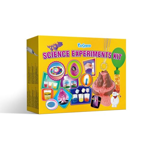 PATIFEED 50+ Lab Experiment Science Kit for Kids Chemistry Set S.T.E.M Toys