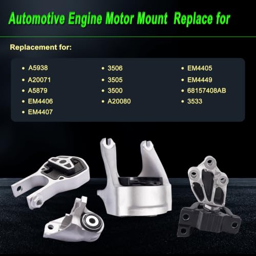 Engine Motor Mount for 2014-2021 Ram Promaster 1500 2500 3500 3.6L - size: 2014-2021 Ram Promaster