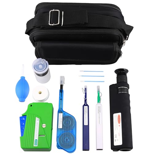Fiber Optic Cleaning Kit with Inspection Microscope, Cleaning Box 1.25MM/2.5MM/MPO Cleaning Pens for SC/LC/FC Connections - size: 1PCS, style: Cleaning kit No. 6