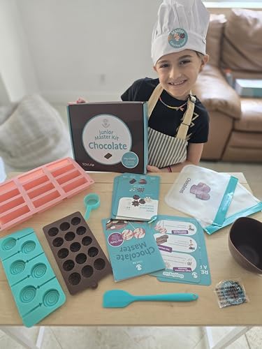 Tovla Jr. Kids Chocolate Making Kit | Real Reusable Candy Tools | Ages 6-12 - style: Chocolate Making Kit