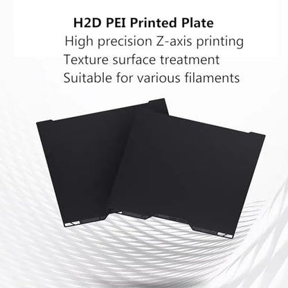 3D Printer H2D/H2S Build Plate Double Sided PEI Textured Platform