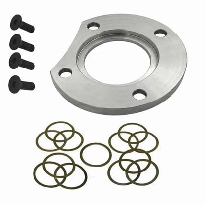 Tokinng Rear Bearing Support Plate & Shim Kit Fit for Mustang T5 World Class HD 5 Sp Transmission, Replaces# T5144, E5ZZ7195A, E5ZZ-7195A