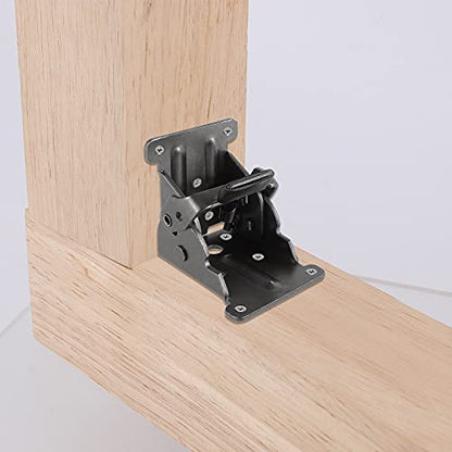 HAKZEON 8 Pack Folding Brackets,90 Degree