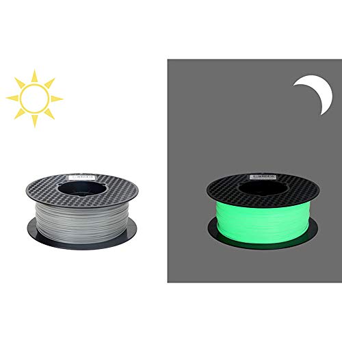 PLA Filament 1.75mm 1KG 3D Printer Filament Luminous Green Glow in the Dark Green