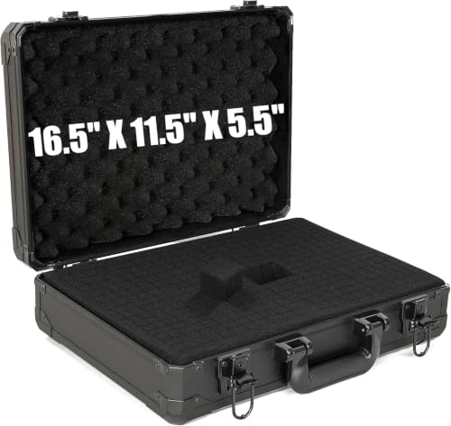 17 Inch Hard Carrying Storage Case - size: Inner：16.5''X 11.5''X 5.5''
