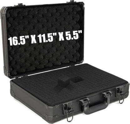 17 Inch Hard Carrying Storage Case - size: Inner：16.5''X 11.5''X 5.5''