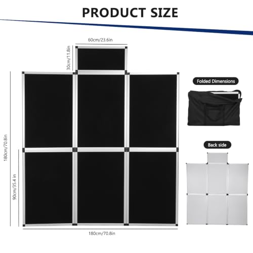 Generic 6 1 Panel Trade Show Display Panels Folding Poster Board System