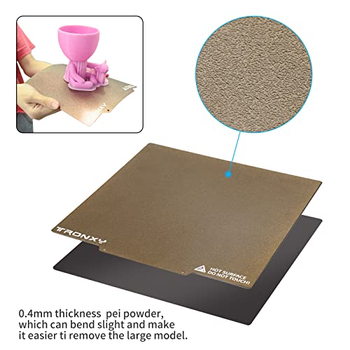 TRONXY PEI Sheet 180x180 mm for CRUX1 KP3 KP3S