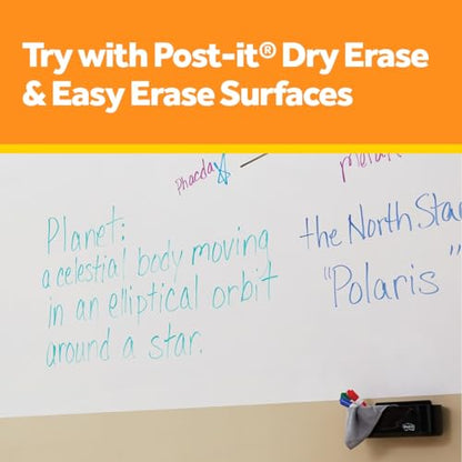 Post-it Dry Erase Accessory Tray, 1 Accessory Tray, 4 Strips, 8 5/8 in x 3 1/8 in (Pack of 12) - size: 8 5/8 in x 3 1/8 in (Pack of 12)