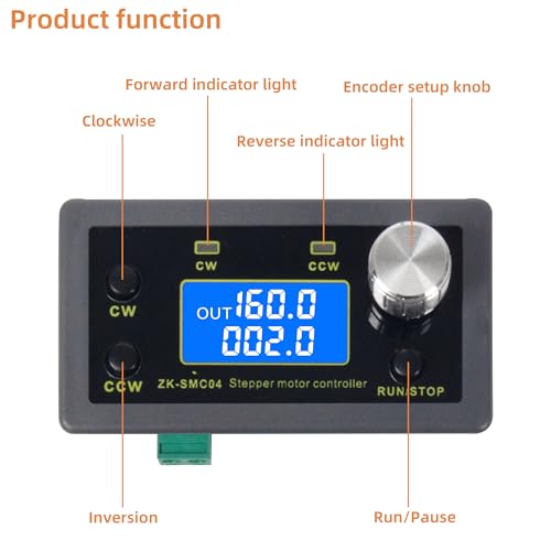 SMC04 High Power Stepper Motor Driver Controller for NEMA17 23 34 - style: SCM04