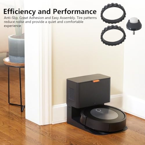 New 2-Piece Front Caster Ball Tire Set for i-Robot Roomba 500 and for 700 and for 900 Series